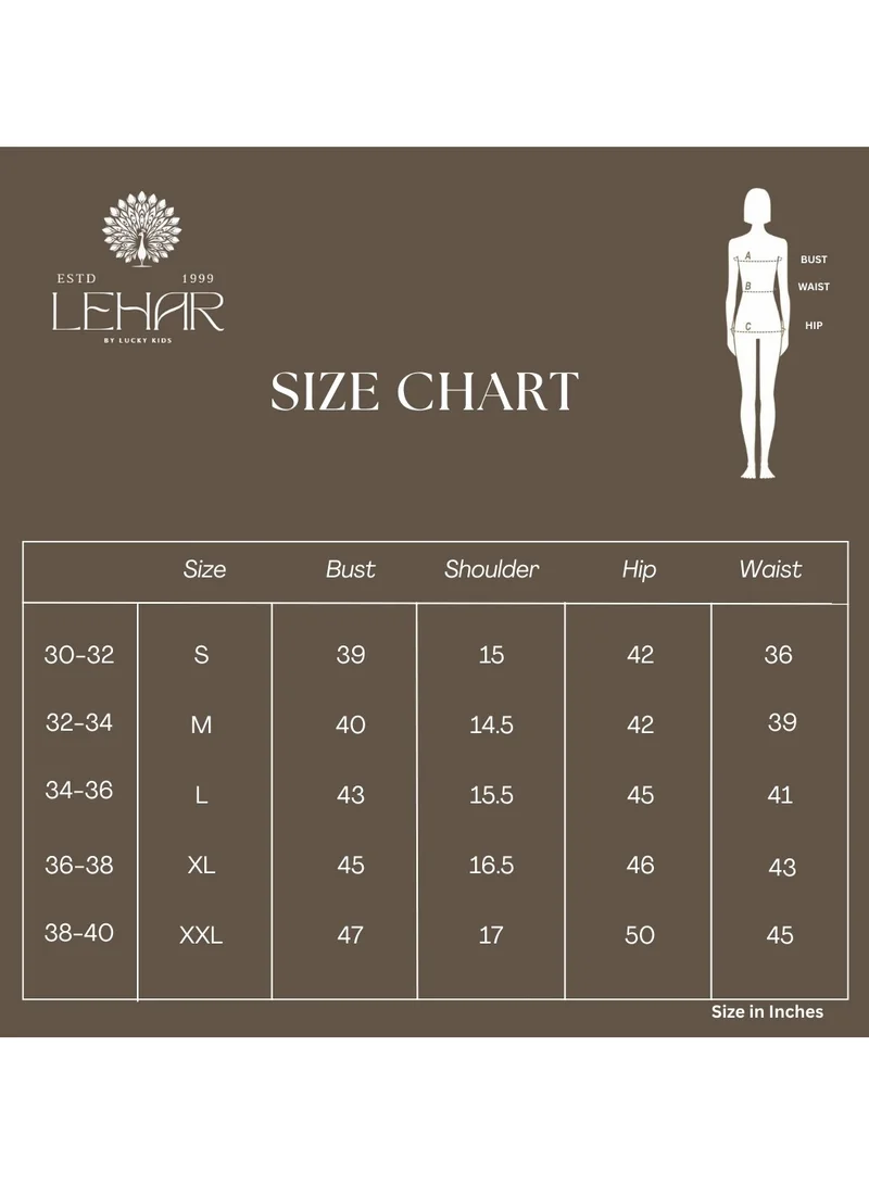 Lehar Monochrome Striped Cotton Kurta Set