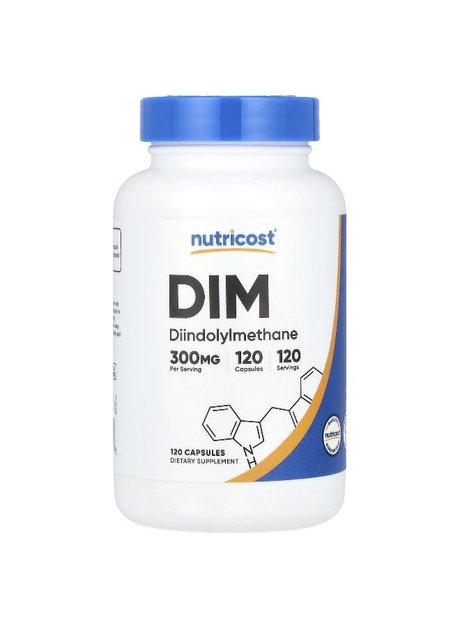 Nutricost Nutricost, DIM , 300 mg, 120 Capsules  - Image 1