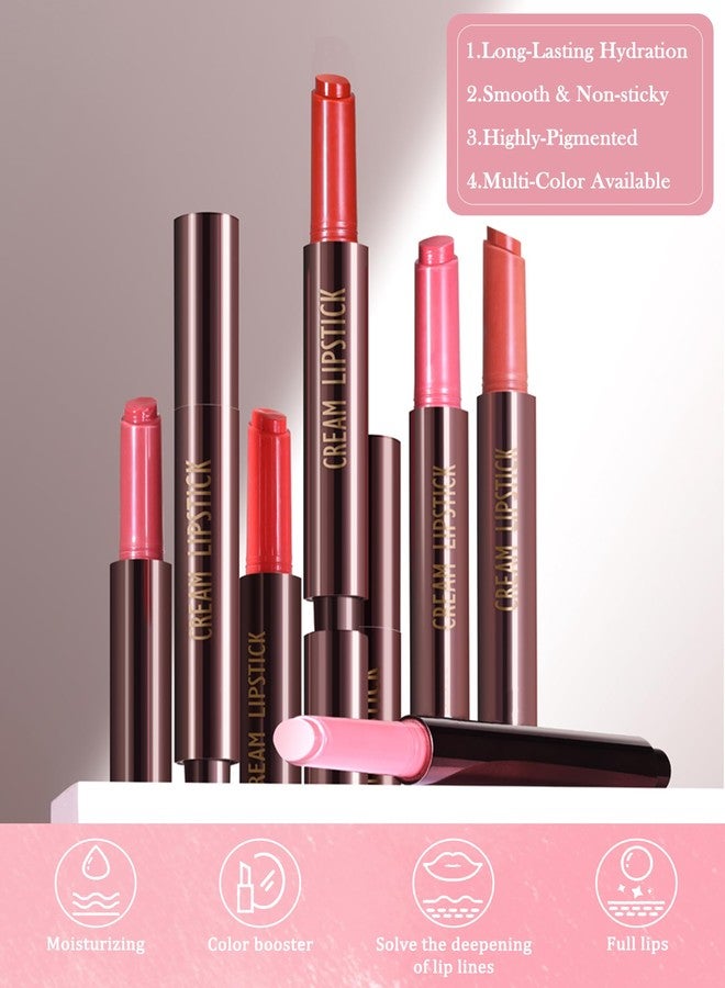 LYSdefeu Hydrating Shimmer Lipstick,Moisturizing Jelly Lip Gloss,High Shine Dew Tinted Lipstick,Long Lasting Waterproof Tint Lip Balm Plumping Lip Stain,Non Sticky Glossy Butter Blam, Makeup Gift for Women-07# - Image 4