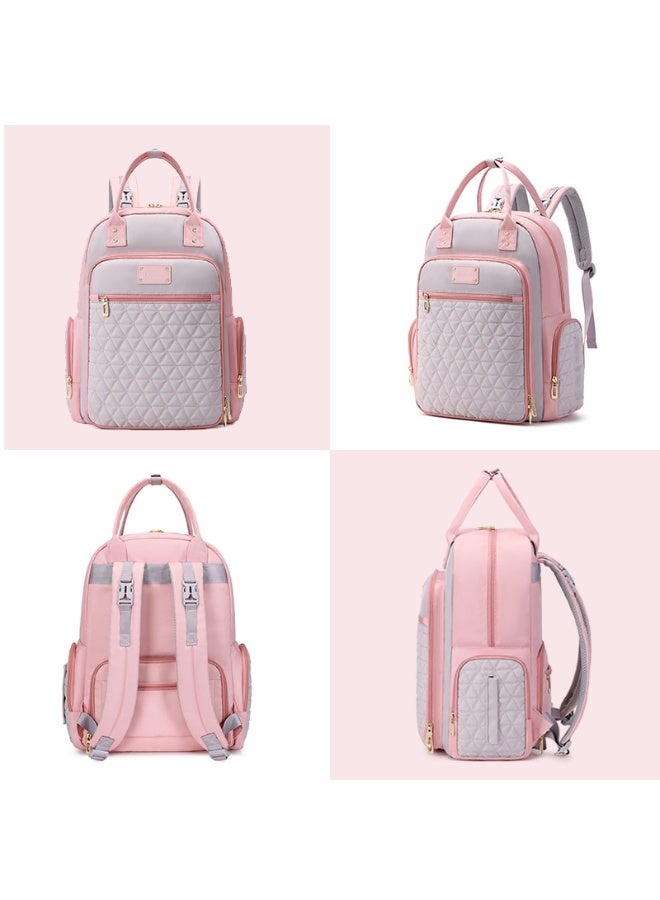 general Fashion mommy bag outing large-capacity maternal and child bag multifunctional portable waterproof diaper bag backpack - Image 2