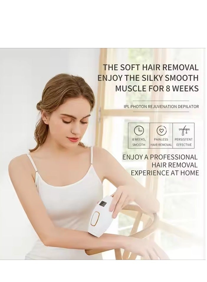 Loquat Laser Hair Removal Device,Painless Permanent Full Body Facial Upper Lip Line Armpits Legs Arms Face Lazer Safeu0026Long-Lasting, Corded - Image 4