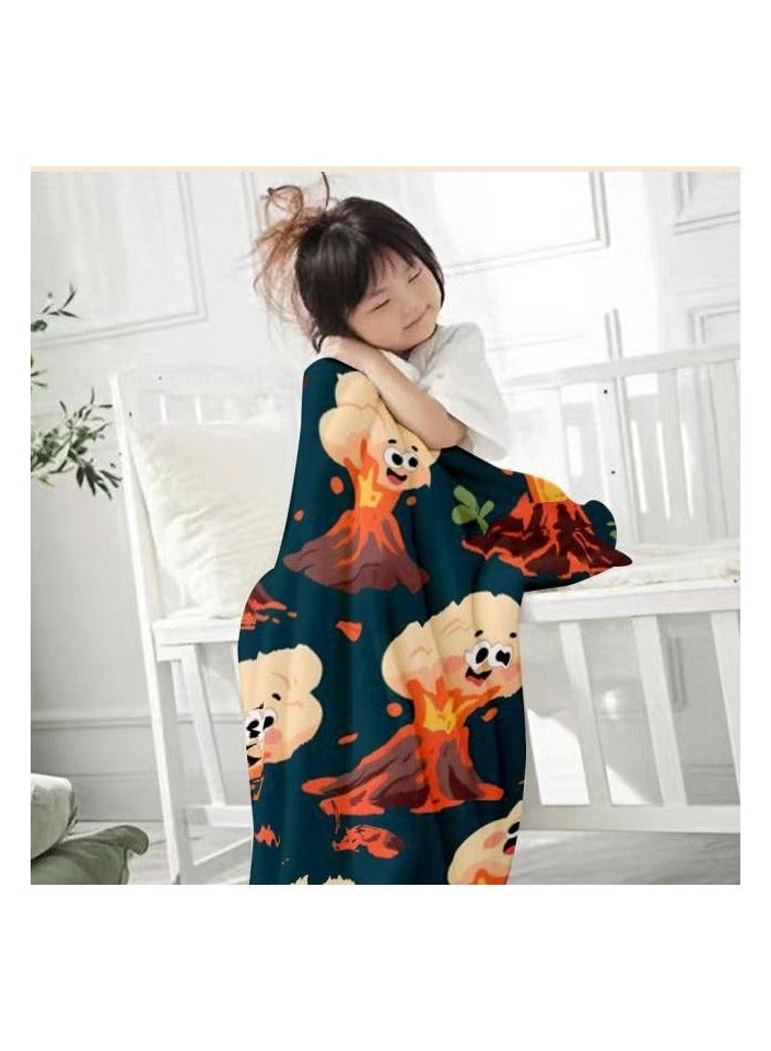 عام بطانية رقيقة من الفانيلا (دافئة ومريحة، ومناسبة للنوم واستخدام الألعاب وإزالة الغبار ومقاومة للرمل) 150 سم * 200 سم - 1169 - Image 4