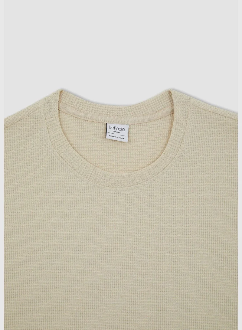 ديفاكتو Regular Fit Short Sleeve T-Shirt