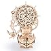 varbertos 3D Wooden Puzzle Mechanical Clock Pirate Ship DIY Model Kit for Adults Teens BuildYourOwn Wood Craft Working Clock Unique Gift Nautical Home Decor - Image 2