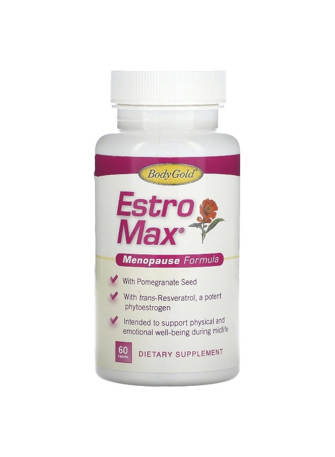 Body Gold بودي جولد، استرو ماكس، 60 كبسولة - Image 3