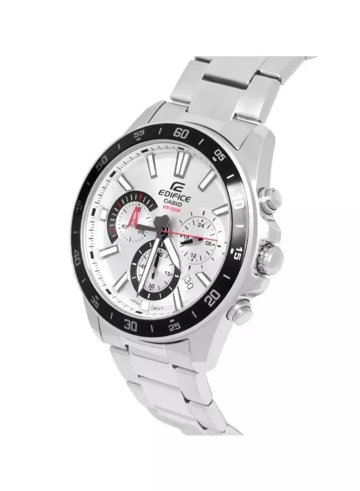 Casio Edifice EFV-570D-7AVUDF Chronograph Stainless Steel Men's Watch - Image 2
