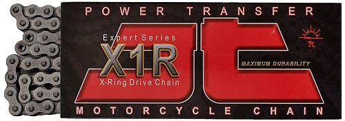 JT Chain JTC520X1R120DL 520 Series Black Steel 120 Link Heavy Duty XRing Chain with Connecting Link