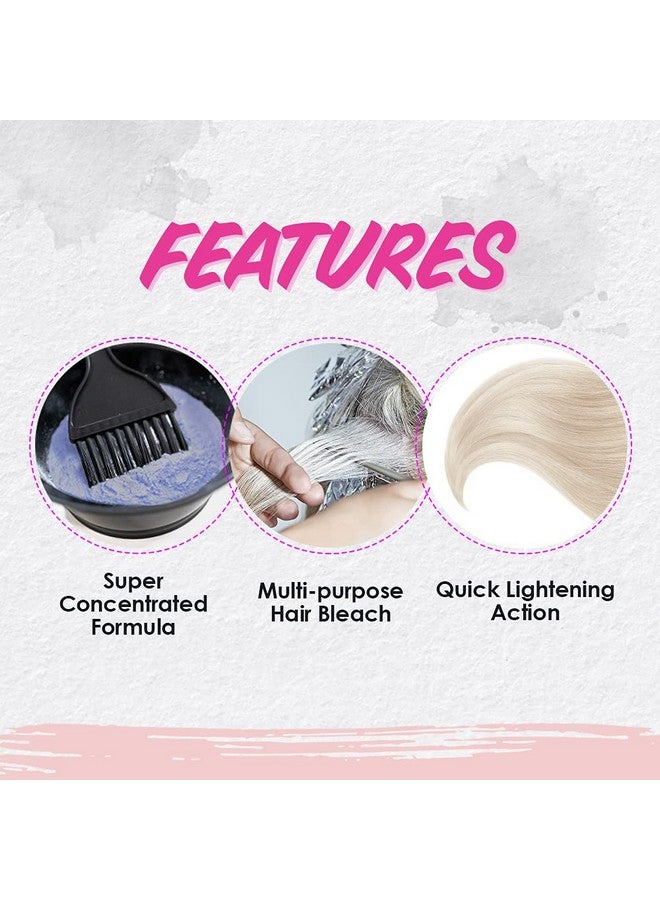 Punky Punky Powder Bleach 28gm Pouch, Affordable Maximum Hair Lightener, Concentrated Formula for Highlighting, Frosting and Bleaching Hair, Lightens Hair - Lifts up to 7 levels - Image 4