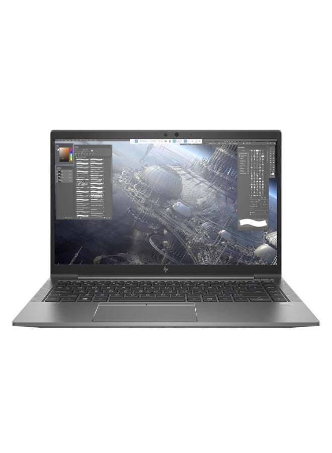 HP لابتوب HP ZBook Firefly 14 G7، معالج Intel Core i7-10510U، 512GB SSD، 16GB RAM، رسومات Intel UHD، شاشة FHD بحجم 14 بوصة، ويندوز 10 برو - فضي (مجددة)، درجة A، ضمان 6 أشهر - Image 1
