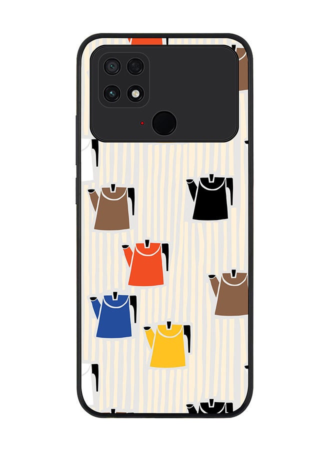 Stylizedd Rugged Black edge case for Xiaomi Poco C40 Slim fit Soft Case Flexible Rubber Edges Anti Drop TPU Gel Thin Cover - Heavy Kettle - Image 1