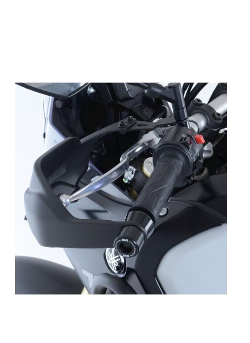 R&G RACING R&G Bar End Sliders BE0125BK for Yam XTZ 700 Tenere'19-, T7 World Raid'22- (with OEM hand guards) 