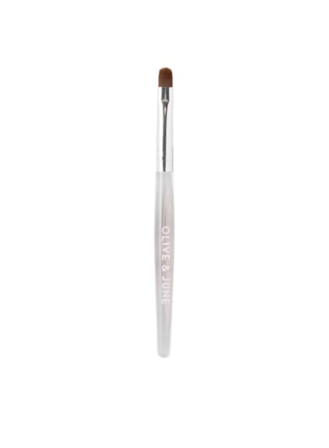 Olive & June Olive June Clean Up Brush For Neat Flawless AtHome Manicures Erase Stray Polish Perfect Edges Rounded Flexible Tip Vegan Bristles Reusable Durable - Image 1