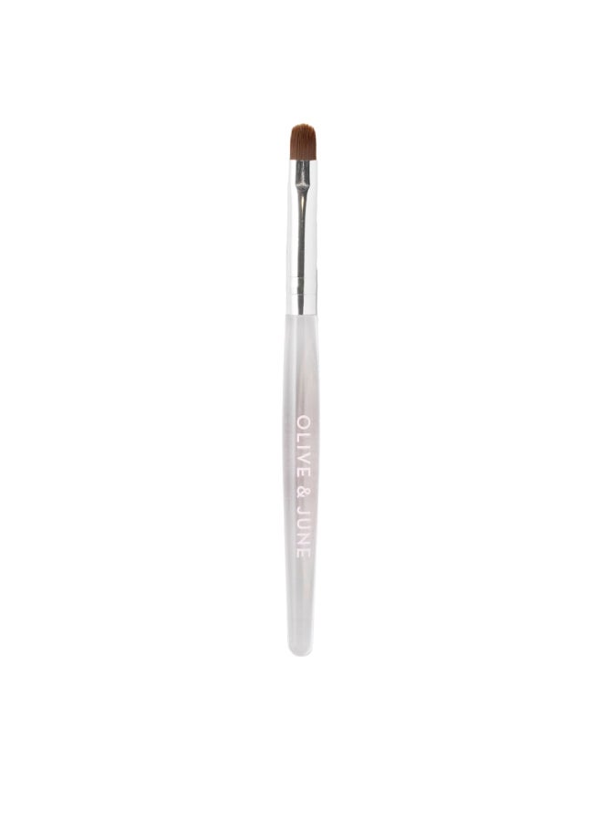 Olive & June Olive June Clean Up Brush For Neat Flawless AtHome Manicures Erase Stray Polish Perfect Edges Rounded Flexible Tip Vegan Bristles Reusable Durable - Image 2
