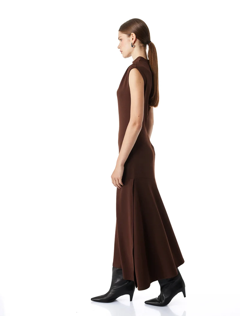 كوتون Sleeveless Maxi Dress