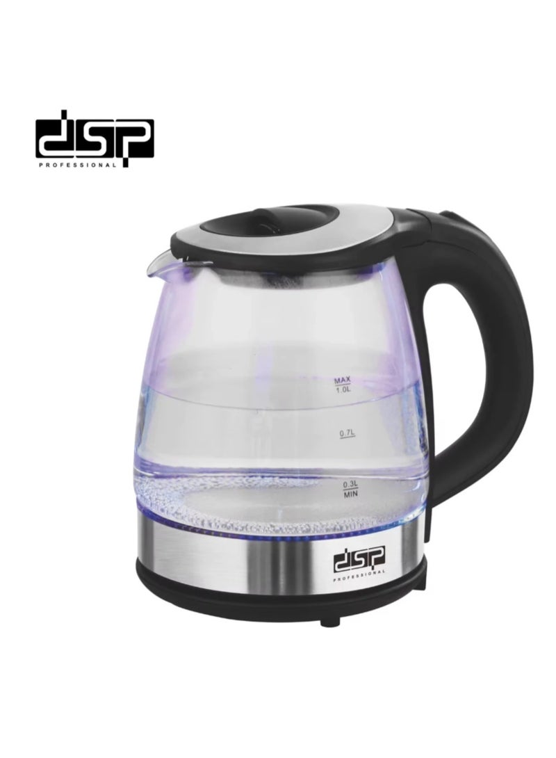 دي اس بي غلاية كهربائية سريعة DSP 1200 واط سعة 1.0 لتر موديل KK1262 - Image 1