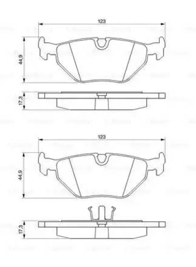 BOSCH Brake Pad - BOSCH - 0 986 469 960 - Image 3
