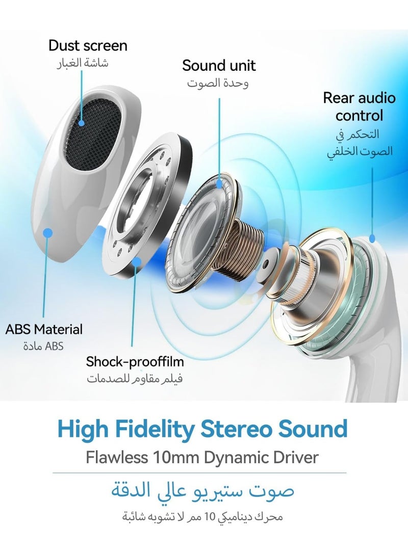 Wired Type-C earphones with microphone and controls - noise-canceling, Type-C headset compatible with iPhone 16/15 Pro Max, Samsung Galaxy S25/S24/S23/S22/Ultra - Image 2