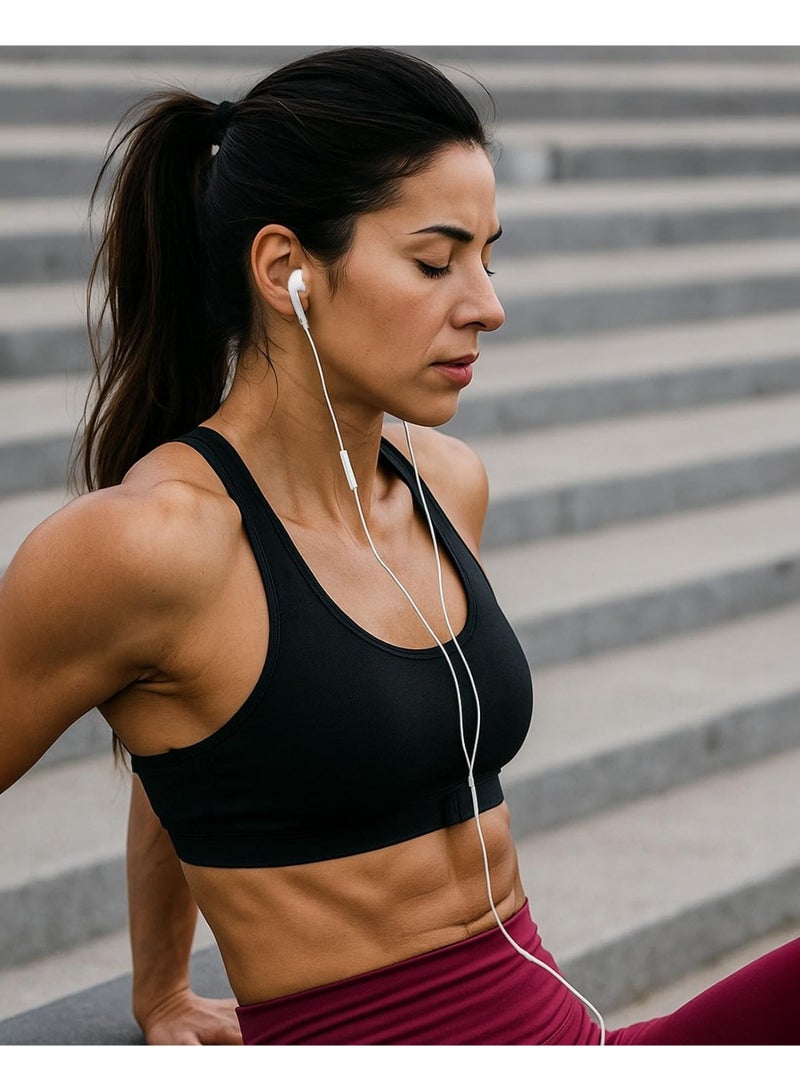 Wired Type-C earphones with microphone and controls - noise-canceling, Type-C headset compatible with iPhone 16/15 Pro Max, Samsung Galaxy S25/S24/S23/S22/Ultra - Image 5