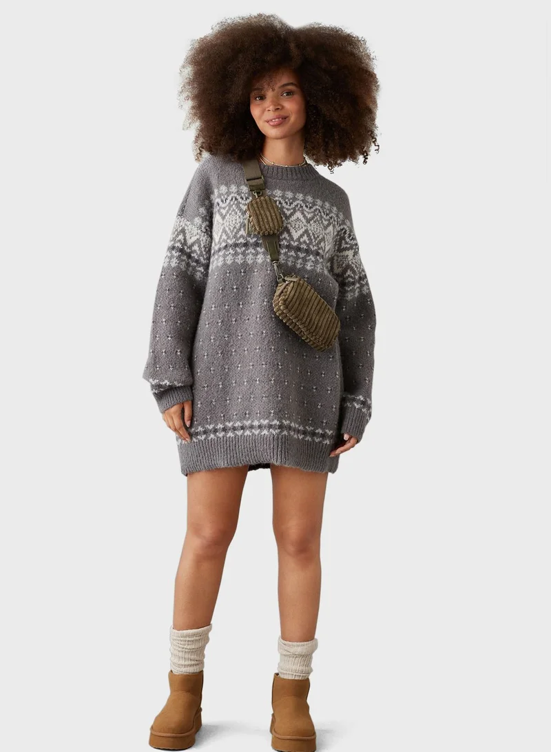 American Eagle Crew Neck Knitted Sweater
