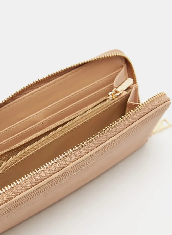 Celeste Women Textured Zip Around Wallet
