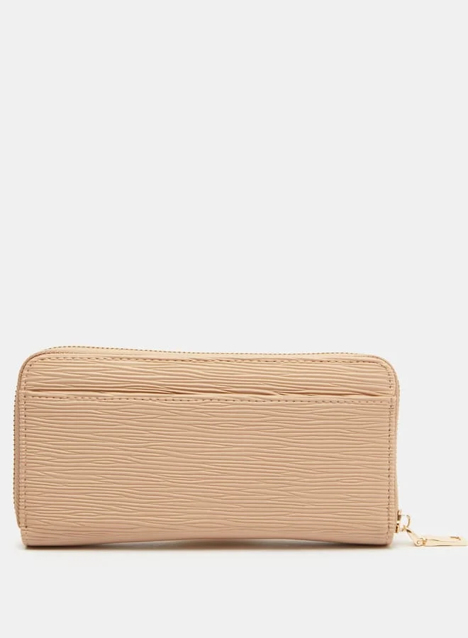 Celeste Women Textured Zip Around Wallet