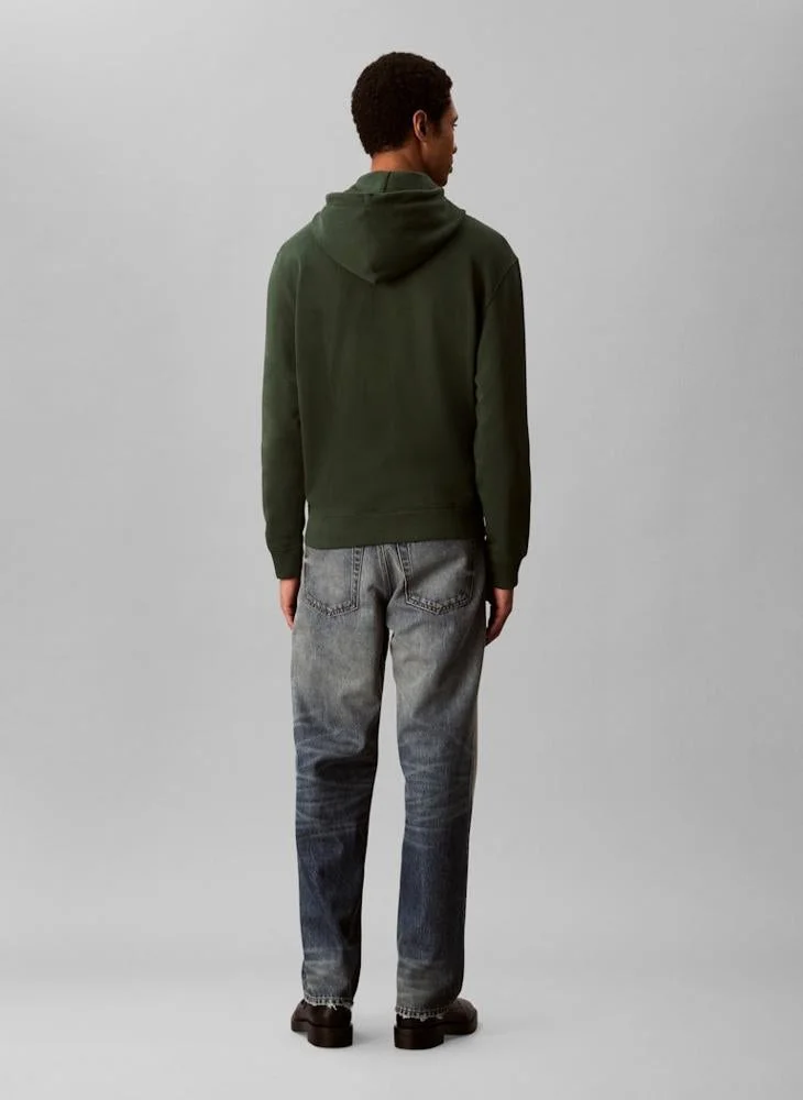 Calvin Klein Jeans Cotton Terry Monogram Hoodie
