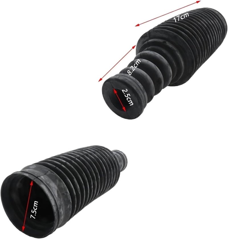Wivplex Front Dust Cover Air Shock Absorber Rubber Bellow Boot Set - Image 2