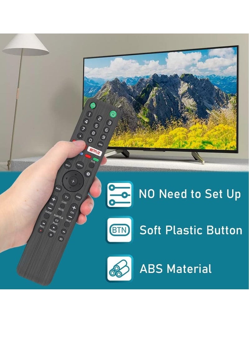 BGM Universal Remote Control RMF-TX500U Remote Control for Sony Android 4K UHD LED Internet TV KD XBR UHD LED 43 48 49 55 65 75 85 77 85 98 Inch (Without Voice Function) with battery - Image 3