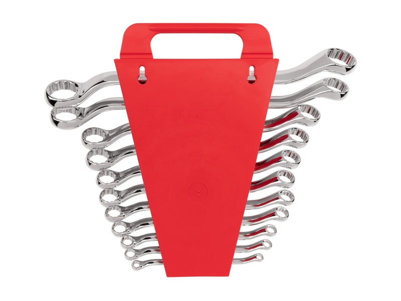 TEKTON 45-Degree Offset Box End Wrench Set with Holder, 11-Piece (6-32 mm) | WBE24411 - Image 4