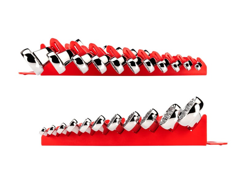 TEKTON 45-Degree Offset Box End Wrench Set with Holder, 11-Piece (6-32 mm) | WBE24411 - Image 5