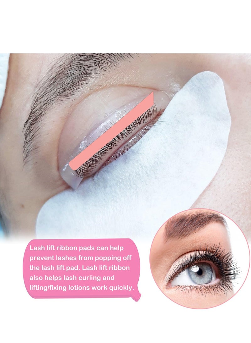SYOSI 24 Pcs Lash Lift Ribbon Kit - Eyelash Tapes Makeup Beauty Tool for Eyelashes Lifting Silicone Lash Lift Pads Lash Lift Tool Create Beautifully Curled Lashes with Silicone Pads 4 Colors  - Image 4