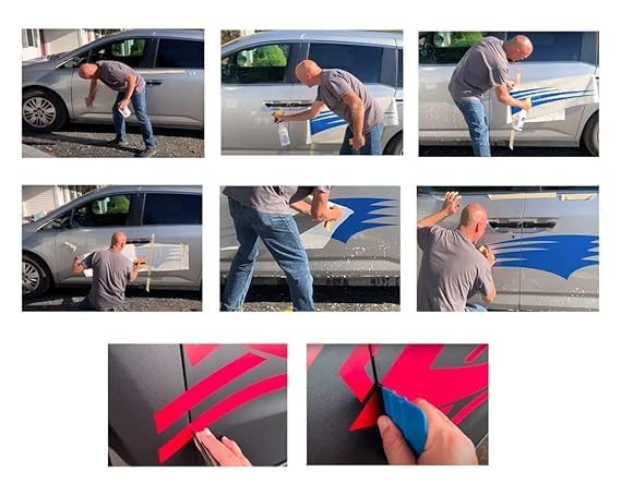 TRENDWALA Car Body Graphic Stickers for Both Sides Compatible with Sumo Gold (GL-239) - Image 3