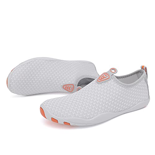 Vsufim Quick-Dry Water Sports Barefoot Shoes Aqua Socks for Swim Beach Pool Surf Yoga for Women Men (8 Women/7 Men) - Image 3
