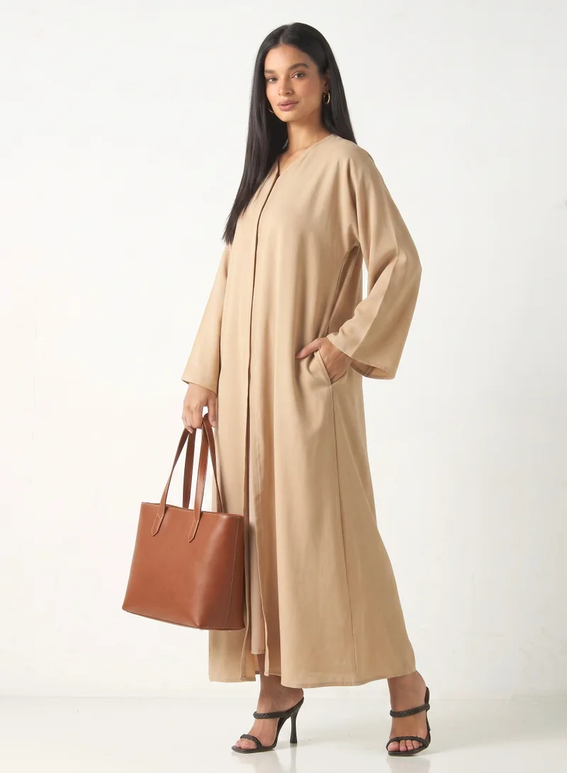 Hadiyath Al Madinah Classic Pocket Abaya - HM