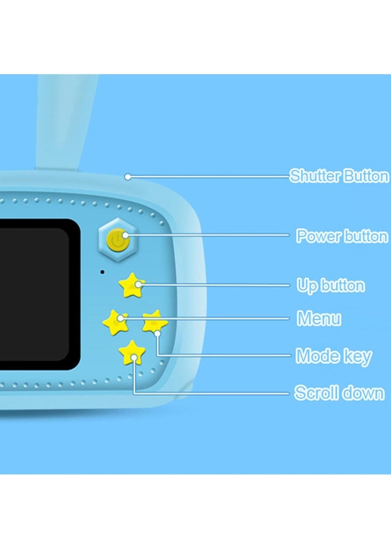JAJEEK Kids Camera – HD Video Camcorder for Boys & Girls, 2.0 Inch Screen, Rechargeable, Perfect for Children Ages 3-10, Ideal Birthday & Christmas Gift (White 16GB / Yellow 8GB)  - Image 4