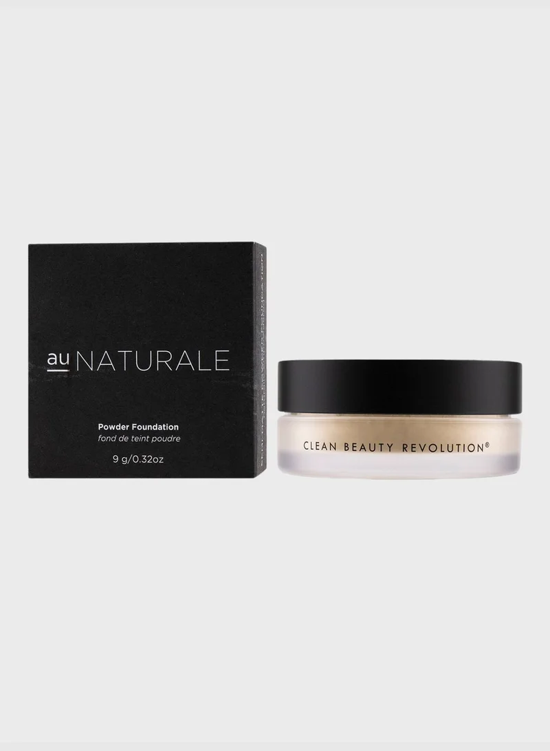 au Naturale Semi Matte Powder Foundation - # Biscay