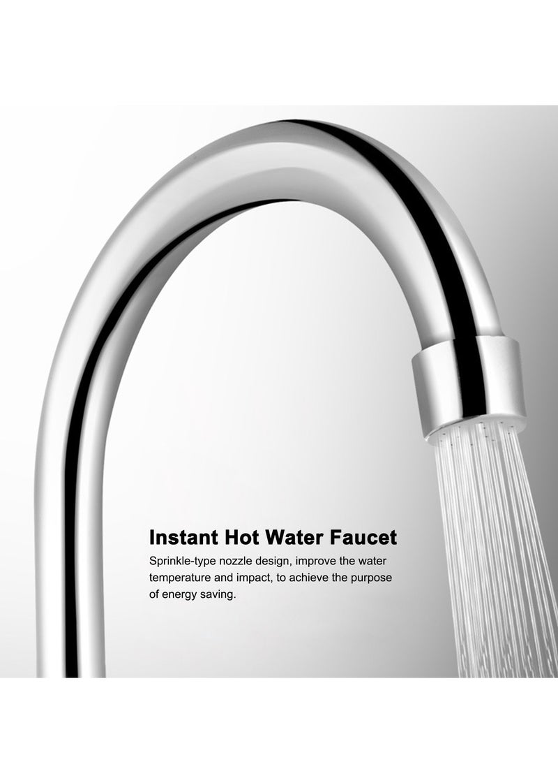 AL RAID 3000W Instant Hot Water Faucet Electric Water Heater Tap with LED Digital Display Kitchen Bathroom Water Heating Faucet IPX4 Waterproof 360° Rotatable 220V - Image 5