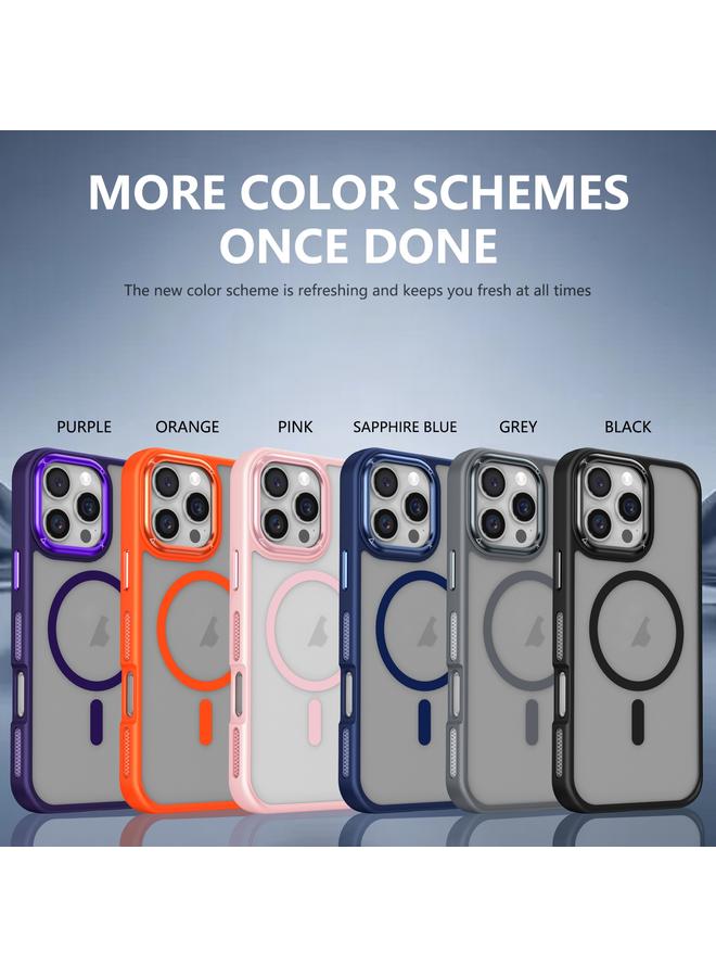 S-TOP Case For iPhone 15 Plus / 14 Plus Breathable Skin Feel Frosted MagSafe Magnetic Phone Case - Image 2