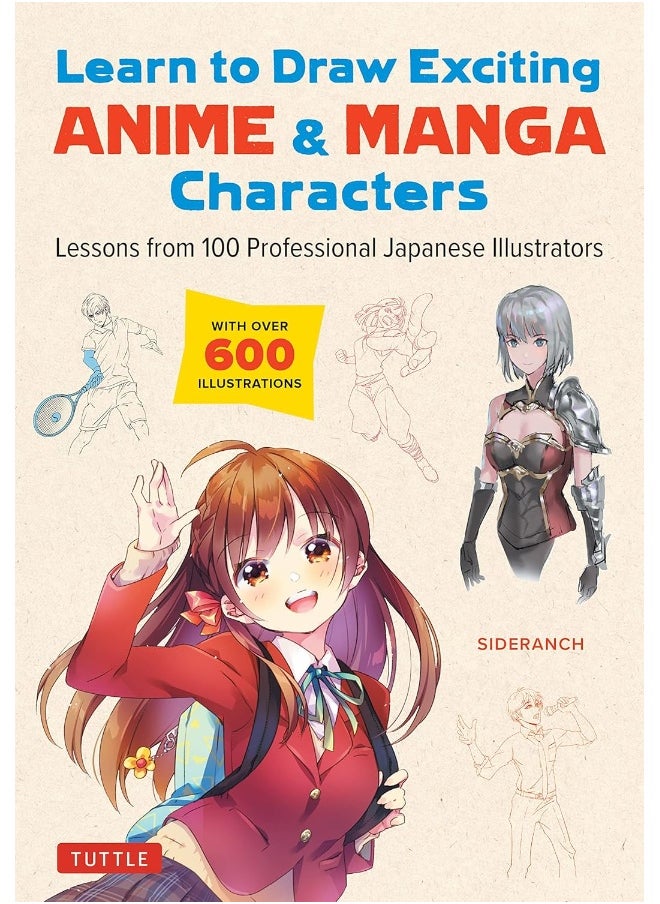null - Learn to Draw Exciting Anime & Manga Characters: Lessons from 100 Professional Japanese Illustrators (with over 600 illustrations to improve your digital or by hand techniques) - Image 1