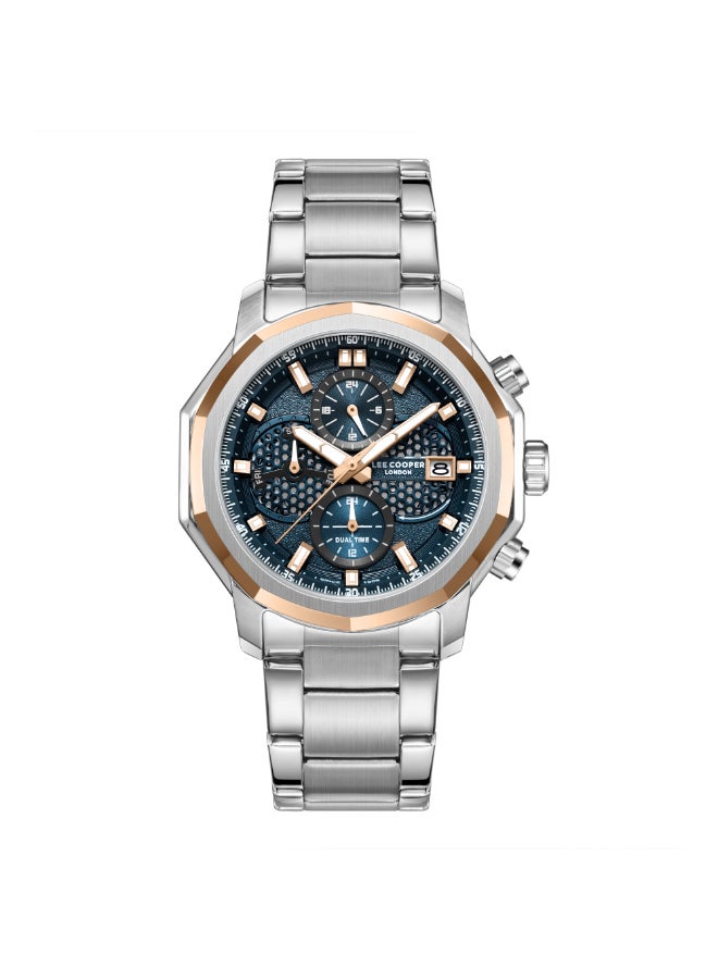 Lee Cooper Men's Multi Function DARK BLUE Dial Watch - LC08256.590 - Image 1