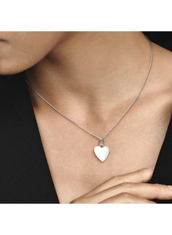 PANDORA Engravable Heart Tag Pendant