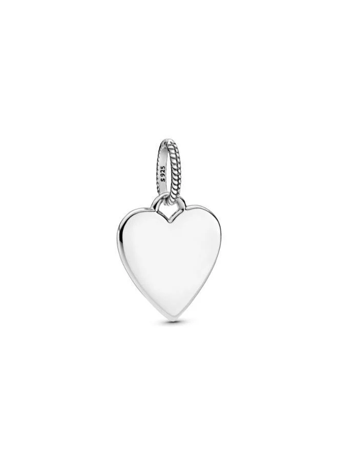 PANDORA Engravable Heart Tag Pendant