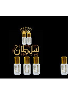 6 Pieces Mixed Sultan Perfumes Is Stable and Lasts Long Economical Package 6 Ml