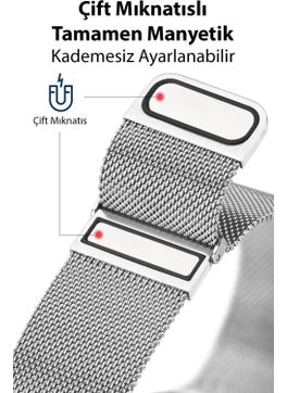 Coofbe Steel Milano Loop Band Strap For Samsung Galaxy Watch 22MM and Huawei GT2-Gt3- Magic 2 46MM  - Image 3