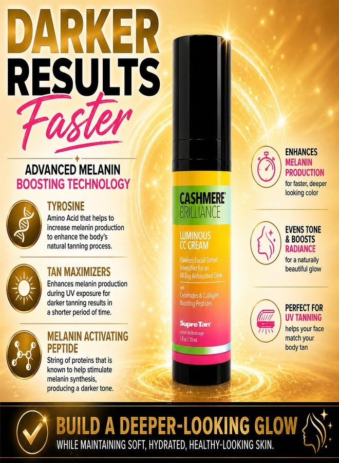 Supre Cashmere Brillance Flawless Facial Tinted Intensifier 1oz - Image 4