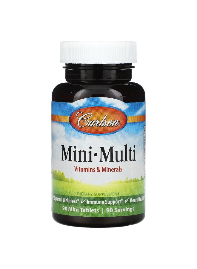 Carlson, Mini Multi, 90 Mini Tablets - Image 1