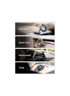 Lisen Fits MagSafe Car Mount, [20 Strong Magnets] Magnetic Phone Holder for Car, Hands Free Dashboard Mobile Holder for Car for IPhone 15 14 Pro Max Plus MagSafe Case  - Image 2