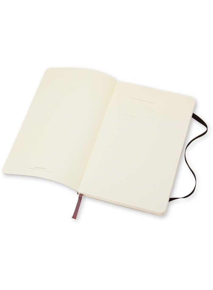 MOLESKINE Pocket Notebook Ruled Pages Black Soft Cover 192 Pages - Image 2