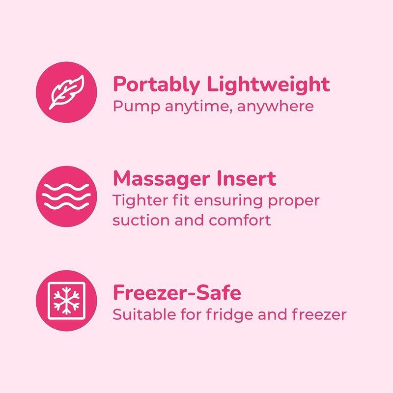 Spectra Manual Breast Pump  with Massager Insert - Image 5