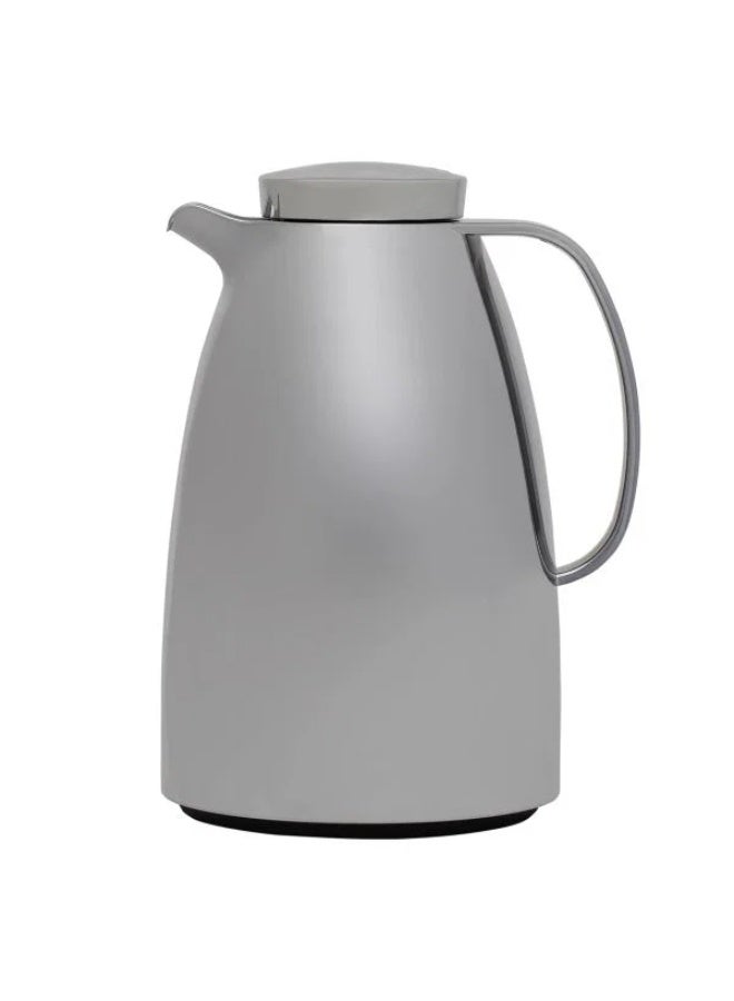 LEEMA Thermos, 1.5 liters, thermal glass inner container, plastic outer shell - white - Image 2